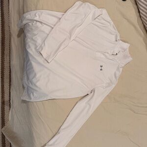Under Armour HeatGear White Top Golf